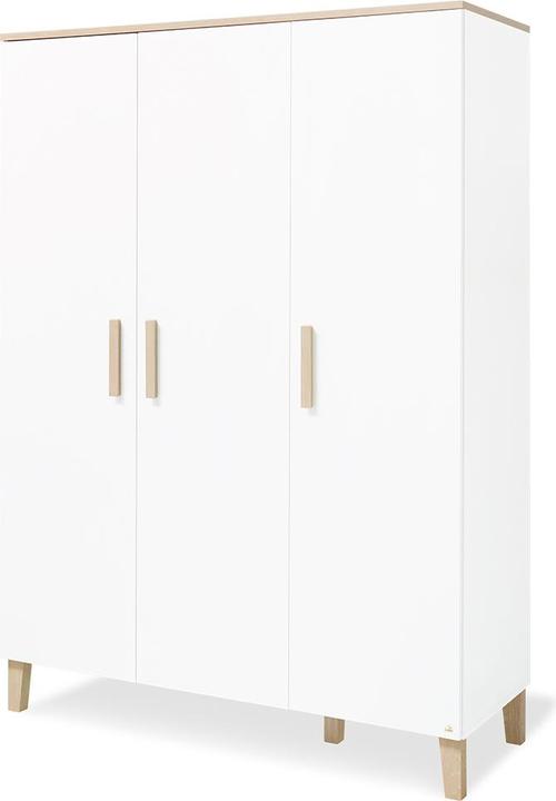 Pinolino Kinderzimmer-Set 'Lumi' extrabreit gross, 3-tlg. (Kinderkleiderschrank)