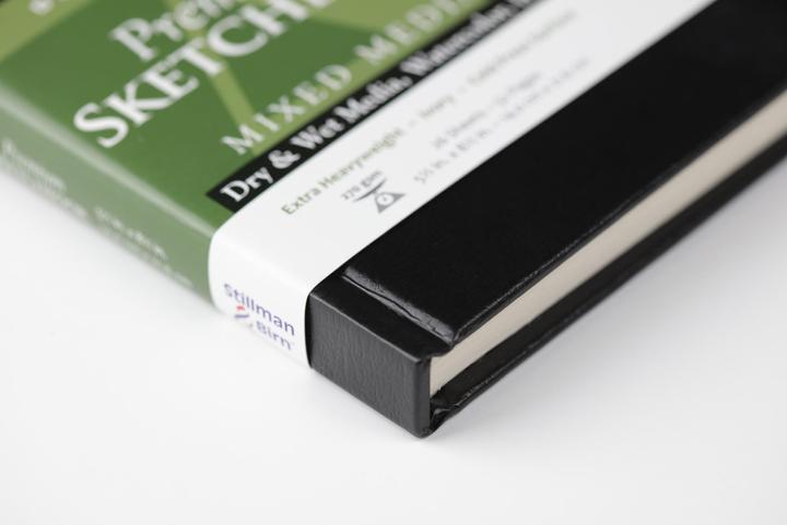 Produktbild Clairefontaine Delta Series, Skizzenbuch mit festem Einband, 26 Blatt 22,9x15,2cm 270g -
