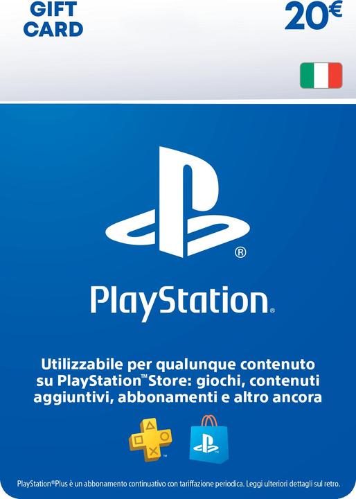 Energy Label Sony PlayStation Live Card Dual 20€