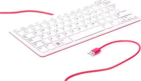 Image du produit Raspberry Pi Clavier officiel WHITE pour QWERTZ (FR) (DE, Filaire)