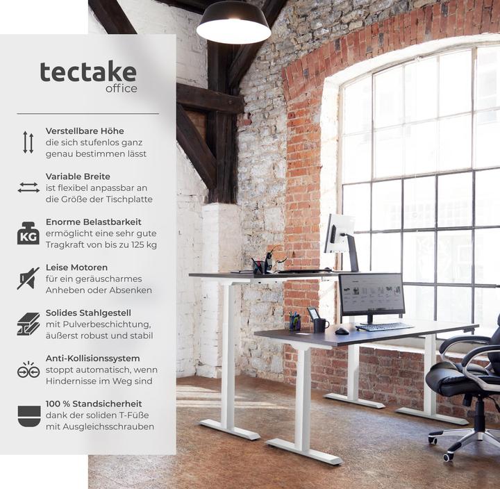 Actual product image tectake Table frame