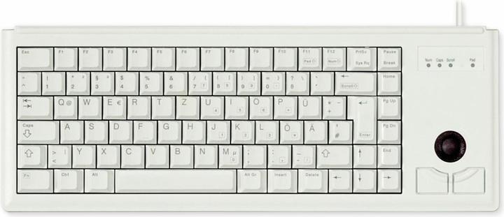 Actual product image CHERRY Compact keyboard with trackball (DE, Cable)