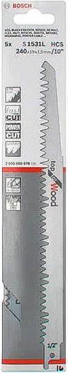 Actual product image Bosch Professional Zubehör Sabre saw blade S 123 XF, Progr