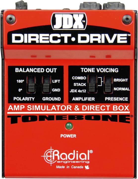 Produktbild Radial JDX Direct-Drive amp-simulator & DI-box (Amp Simulator)
