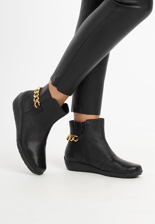 Actual product image Vitaform Stiefeletten Damen Weite H Hirschleder (36)