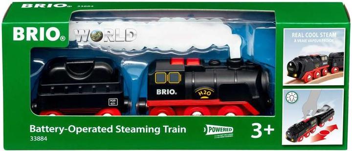 Image du produit Brio Locomotive à vapeur à piles avec réservoir d'eau