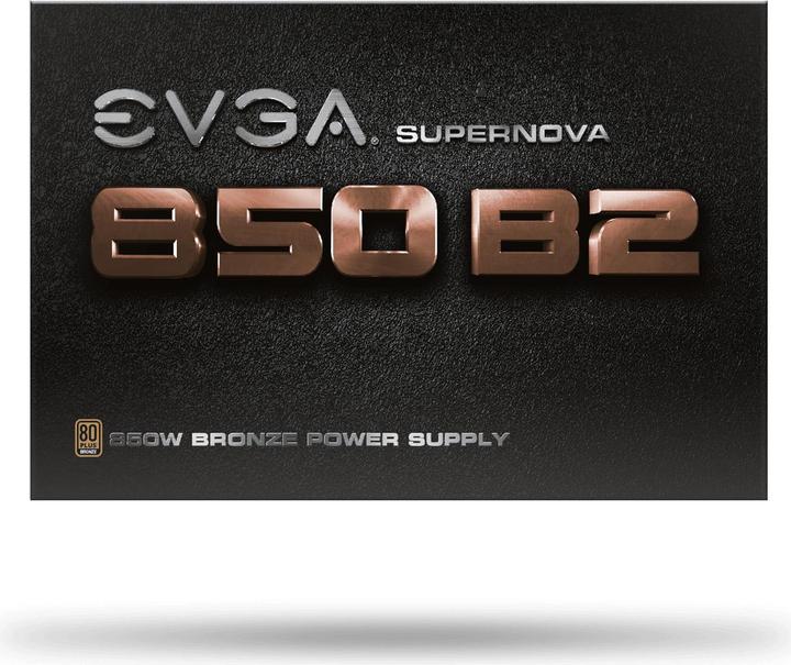 Immagine prodotto EVGA 450 B1 80 Bronze 450 W incl PowerOnSelf Tester Power Supply 100B10450K3 850 W (850 W)