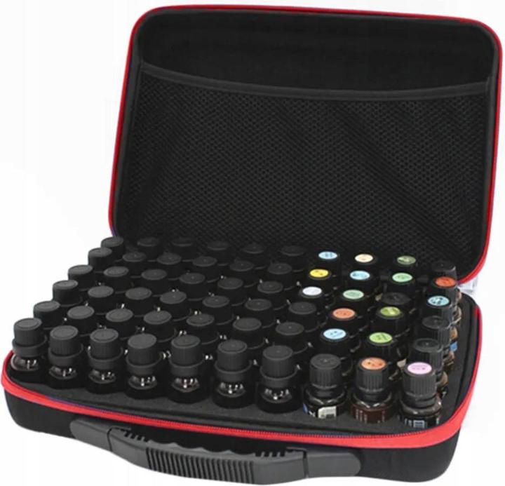 Produktbild Soulima Make-up-Taschen-Organizer für 60 Nagellacke