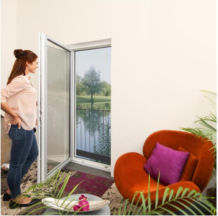 Produktbild Windhager Fliegengitter mit Klettband (130 x 150 cm)