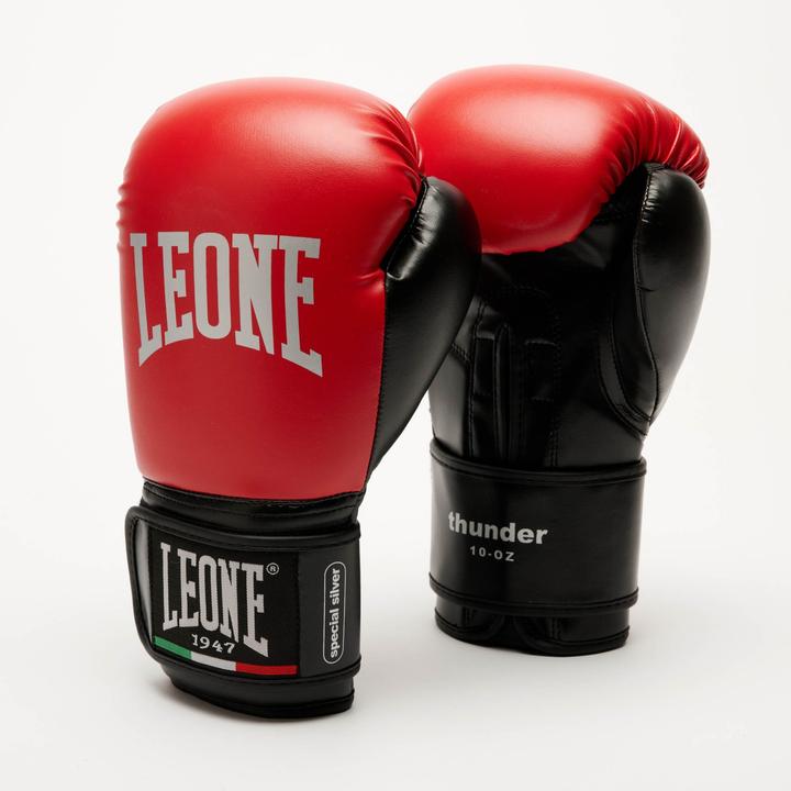 Leone Thunder Boxhandschuhe Rot GN383 (18 OZ)