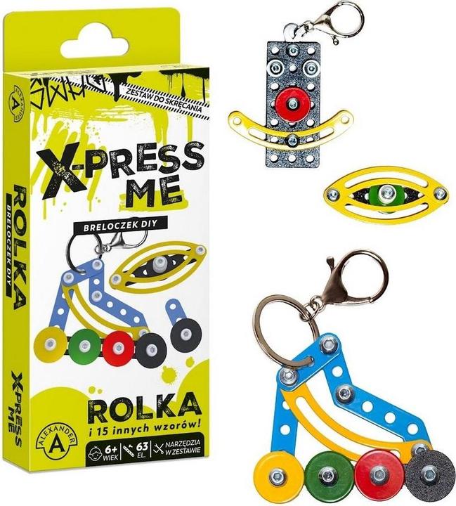 Actual product image Alexander X-press Me Schlüsselanhänger DIY Rolle ALEX