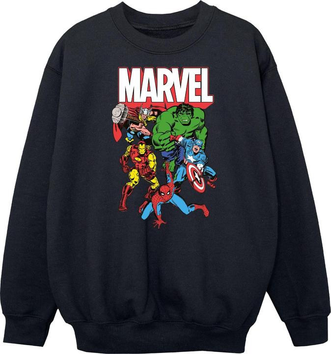 Marvel Sweatshirt Jungen Group Shot