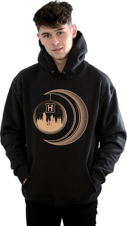 Immagine prodotto Hogwarts Moon Felpa con Cappuccio Uomo (XL)