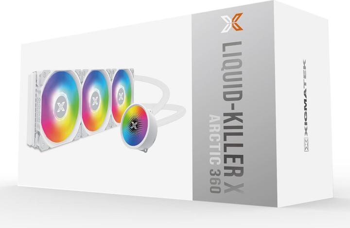 Image du produit Xigmatek Kit Watercooling Liquid Killer X RGB - 360mm (Blanc)