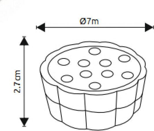 Globo Unterwasser Leuchte (0.07 m)