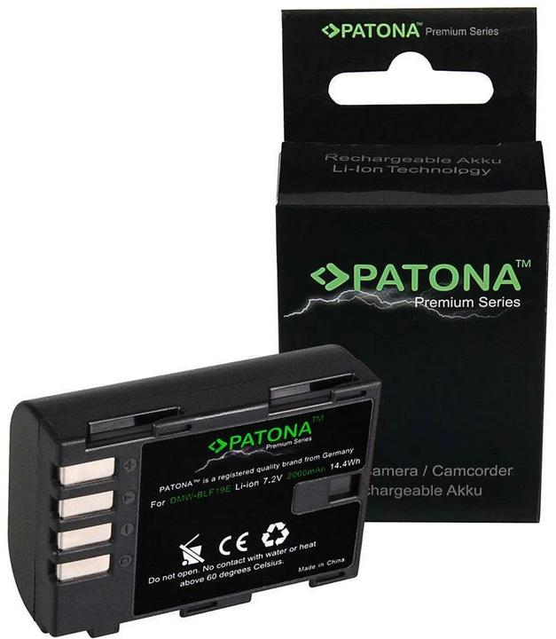Produktbild Patona Premium Akku Panasonic DMW-BLF19E (Kamera Akku)