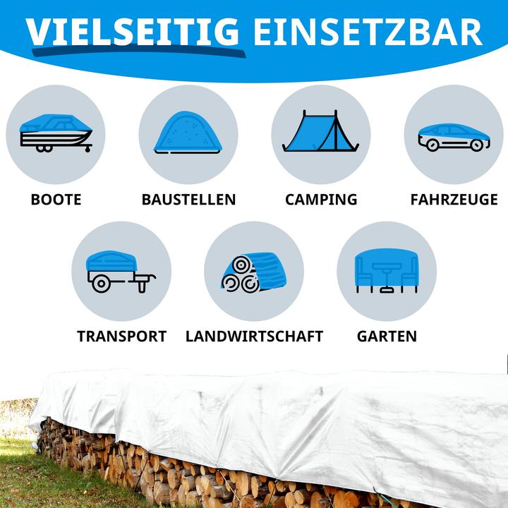 Produktbild Floordirekt Abdeckplane 140 g/m² (300 x 200 cm)