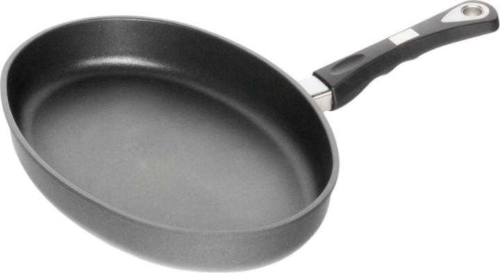 Produktbild AMT GASTROGUSS Fischpfanne glatter Boden induktionsgeeignet Länge: 350 mm (Bratpfanne)