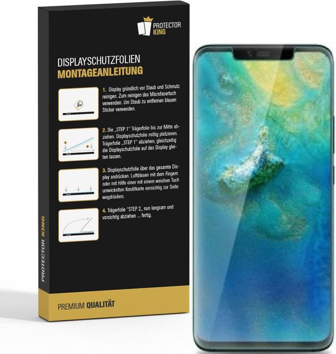 Produktbild Protectorking 2x Panzerfolie Anti-Shock HD Klar (2 Stück, Huawei Mate 20 Lite)