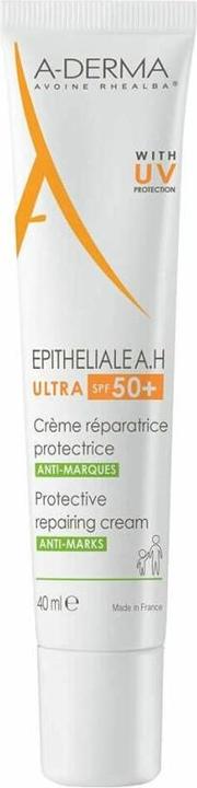 A-Derma EPITHELIALE AH ULTRA Creme SPF50+ Creme (Sonnencreme Gesicht, SPF 50, 40 ml, 66 g)
