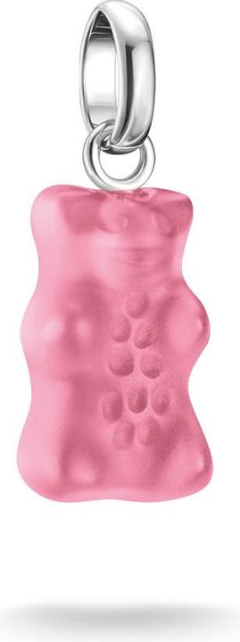 Immagine prodotto Thomas Sabo Charm-Goldbären-Anhänger in Pink Connect Silber (Argento)