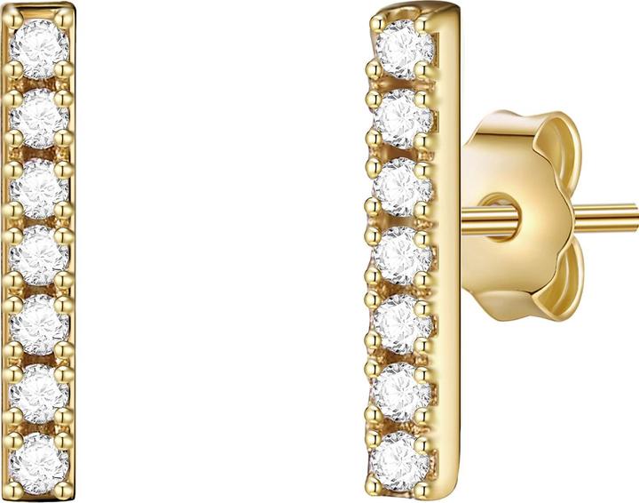 Immagine prodotto Glanzstücke München Donna Argento Sterling Cubic Zirconia Oro Giallo - 12428 (Argento)