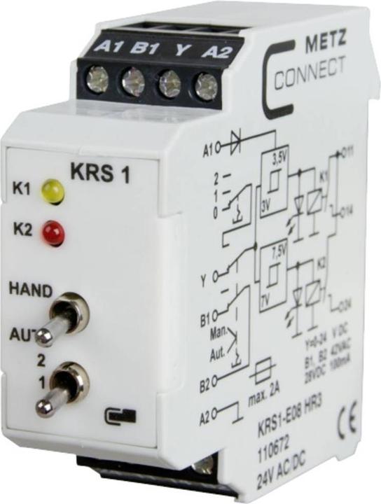 Produktbild Metz Connect Schwellwertschalter 24, 24 V/AC, V/DC (max) 2 Stufen 110672 1 St.