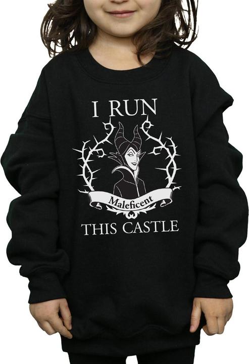 Produktbild Maleficent I Run This Castle Sweatshirt Mädchen (140, 146)
