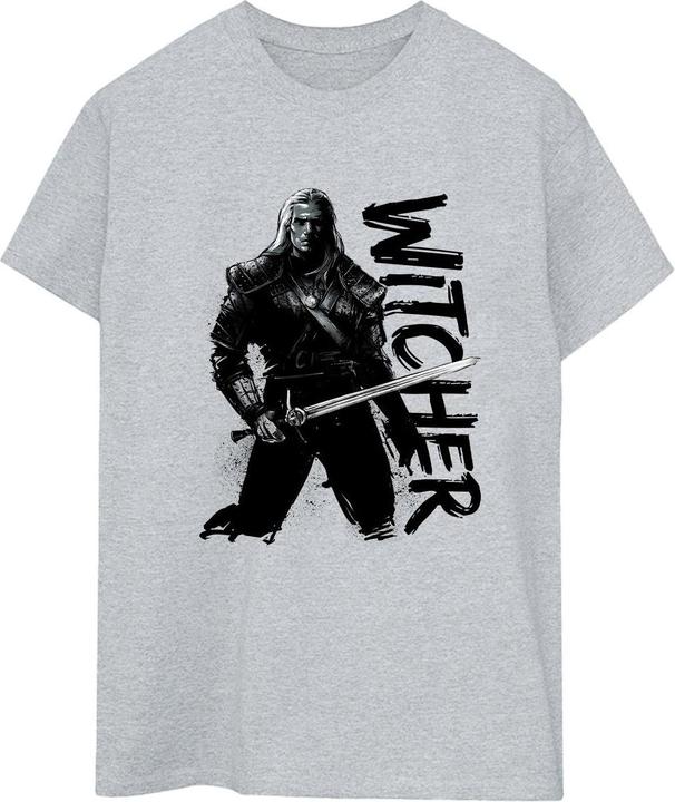 Netflix The Witcher Sketch Geralt TShirt (S)