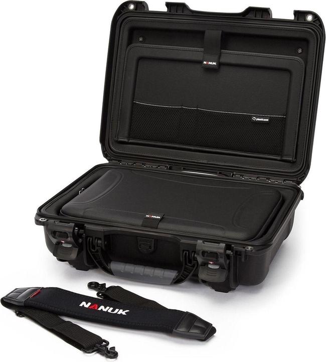 Actual product image Nanuk 923 Case w/Laptop kit, w/strap - Black (Photo case, 32.83 l)