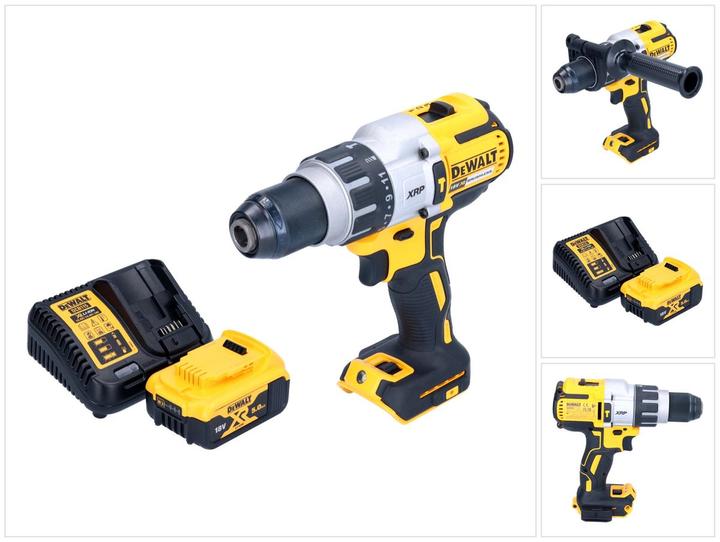 Productafbeelding DeWalt DCD 996 P1 Accu klopboormachine 18 V 95 Nm Brushless + 1x accu 5.0 Ah + lader (Oplaadbare batterij)