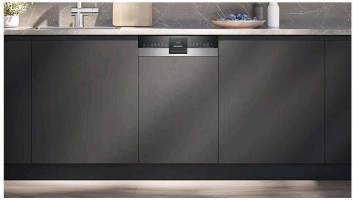 Produktbild Siemens iQ300 Teilintegrierter Geschirrspüler 45 cm Edelstahl