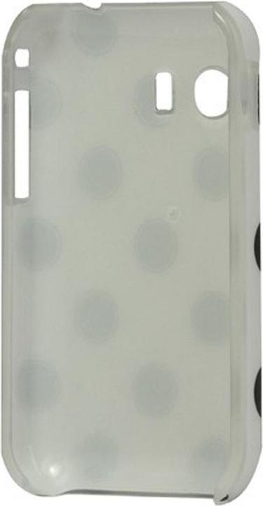 Produktbild König Design Schutzhülle Hard Case für Handy Samsung Galaxy Y S5360 weiss / schwarz (Samsung Galaxy Y S5360)