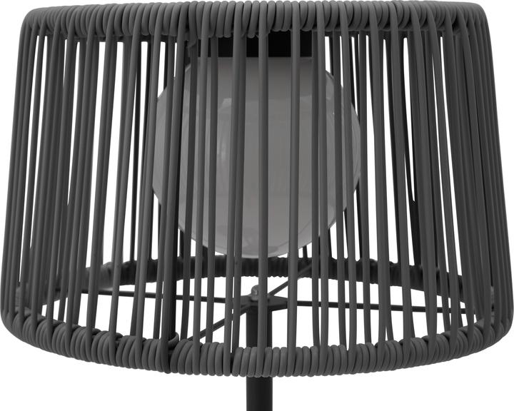 Leco Stehlampe mit Ablagetisch anthrazit
