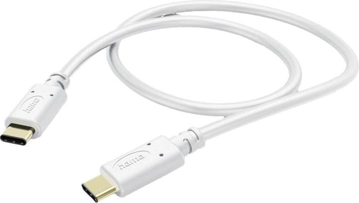 Produktbild Hama USB-Kabel,USB-C-USB-C,1,5 m,ws (1.50 m, USB 2.0, 60 W)