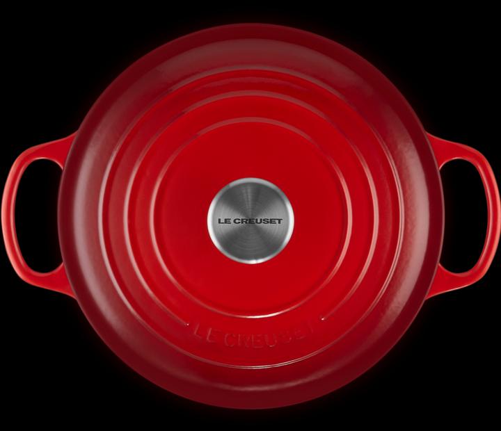 Image du produit Le Creuset Casserole en fonte (24 cm, Cocotte + faitout, Fonte, Émail)