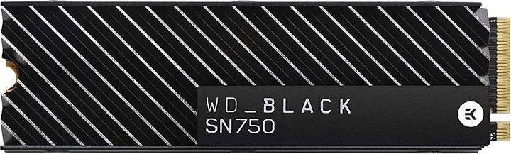 Actual product image WD Black SN750 Gaming - with heatsink (1000 GB, M.2 2280)
