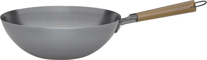 Spring Bratpfanne (30 cm, Wok Pfanne, Carbonstahl)