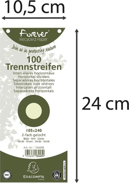 Produktbild Biella Trennstreifen Karton