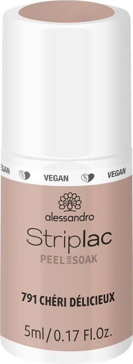 Alessandro Striplac Peel or Soak - Chérie Délicieux (Chérie Délicieux, Farblack)