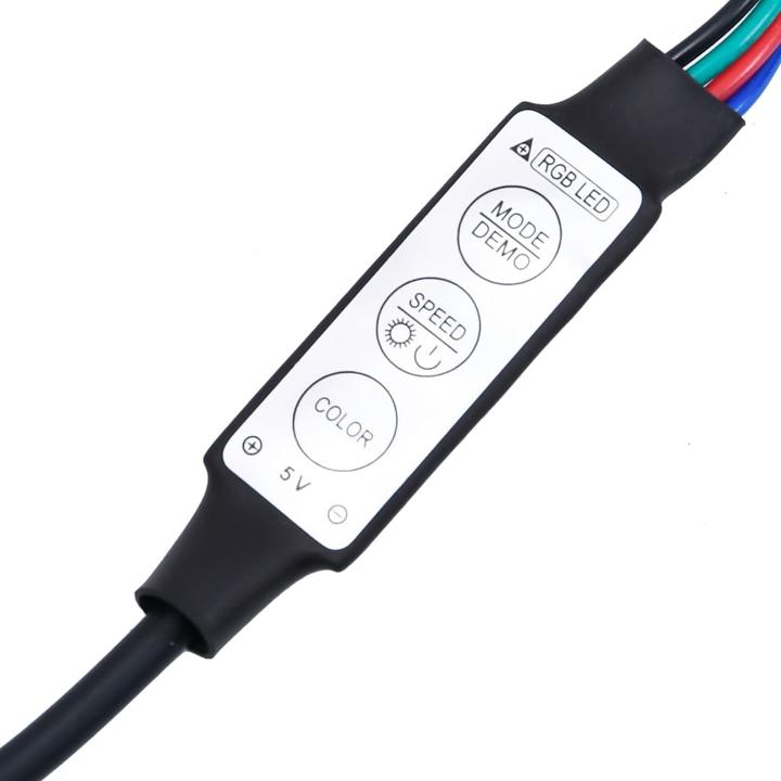 Immagine prodotto VidaXL Scrivania LED Scrivania per computer Scrivania da lavoro Scrivania per laptop Scrivania per ufficio (160 x 55 x 91 cm)