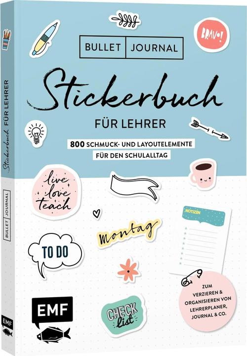 Bullet Journal – Stickerbuch für Lehrer