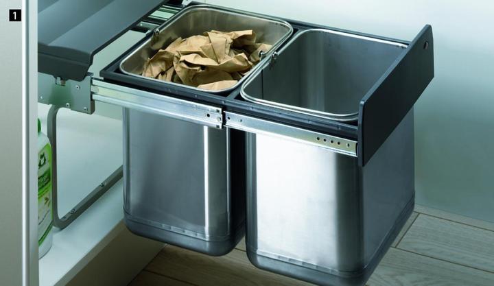 Produktbild Hettich Kehrichtsystem Bin.it DUO ll