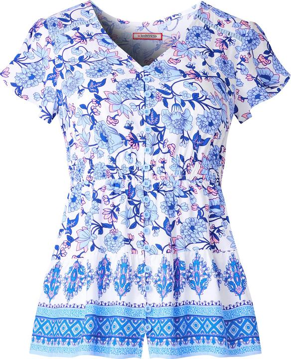Actual product image Joe Browns Floral V-Neck Top (40)