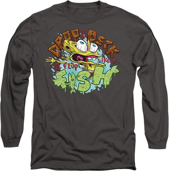 Immagine prodotto Spongebob Squarepants Drop And Flop Maglietta Adulto Unisex (L)
