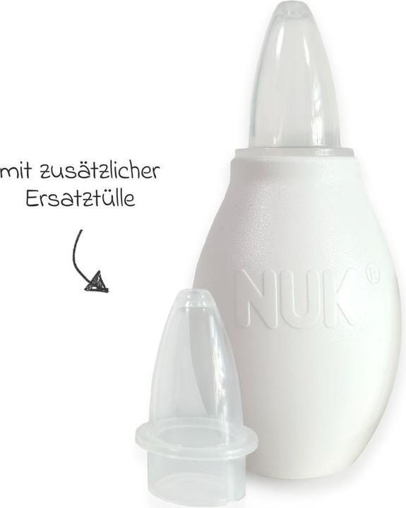 Produktbild NUK Nasensauger, zum sanften und sicheren Absaugen verschnupfter Babynasen