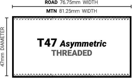 Actual product image M30/30-T47-ASYM