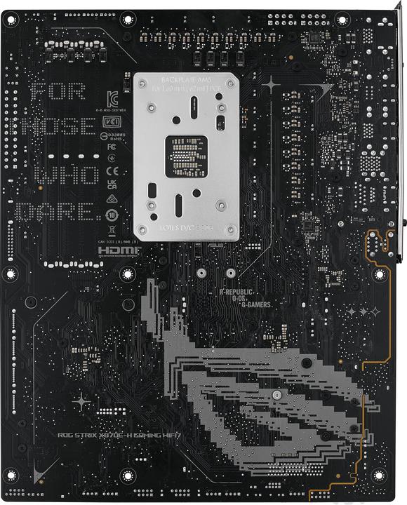 Produktbild ASUS ROG STRIX X870E-H GAMING WIFI7 (AM5, AMD X870E, ATX)