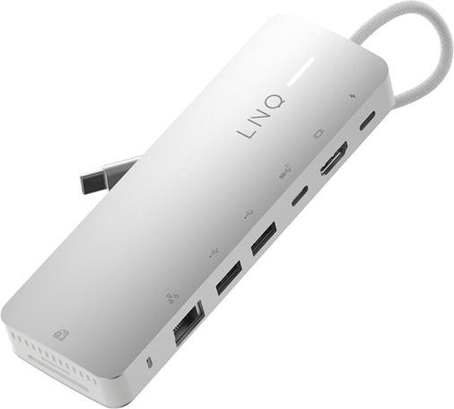 LINQ Connects 9in1 PRO SSD 140W USB-C Multiport Hub (USB-C, 9 Ports)