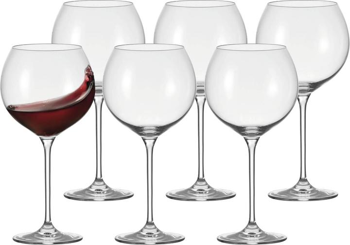Produktbild Leonardo Burgunderglas Cheers 750ml (75 cl, 6 Gläser, Rotweingläser, Weissweingläser)